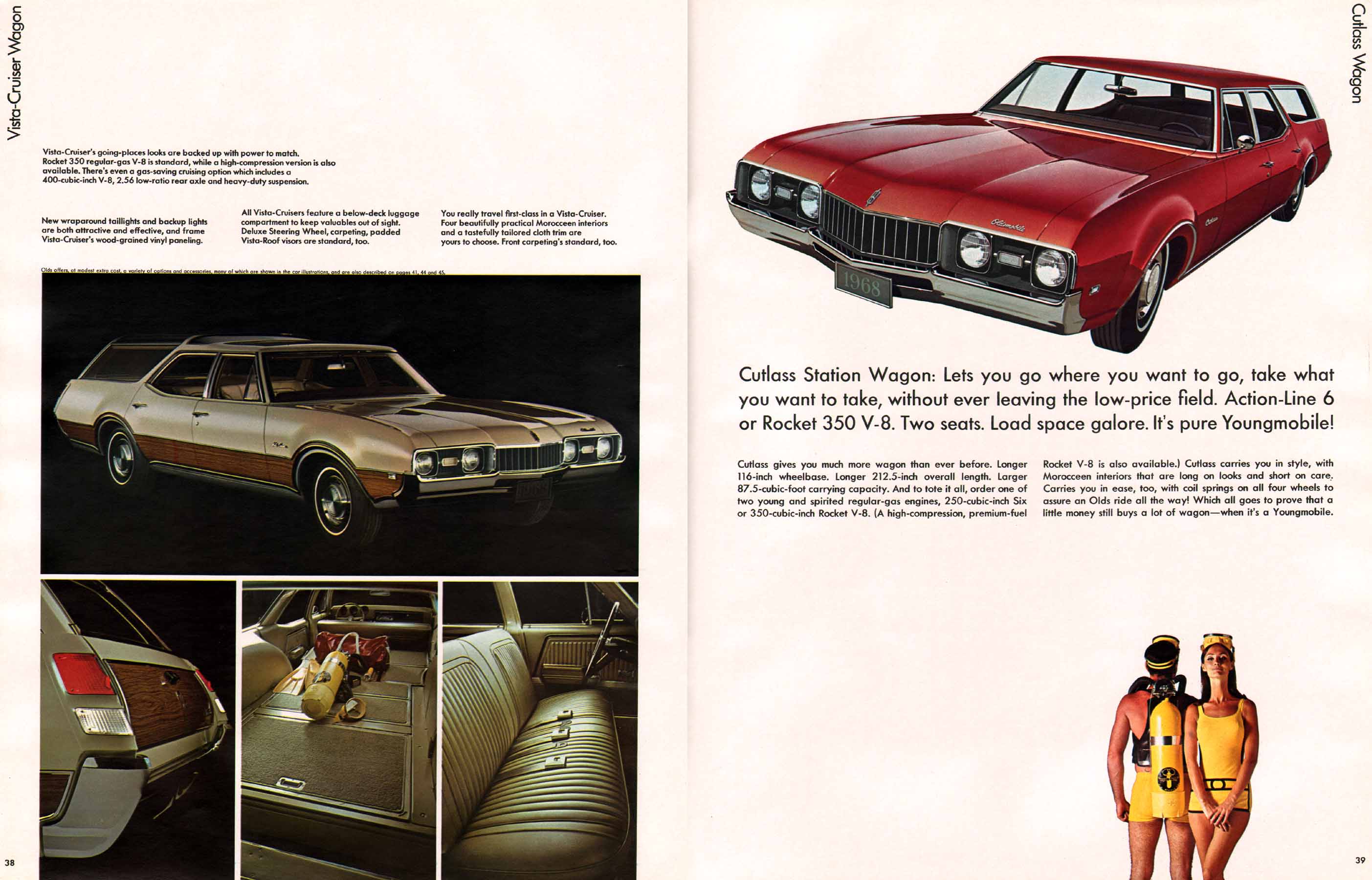 1968 Oldsmobile Prestige Brochure Page 3